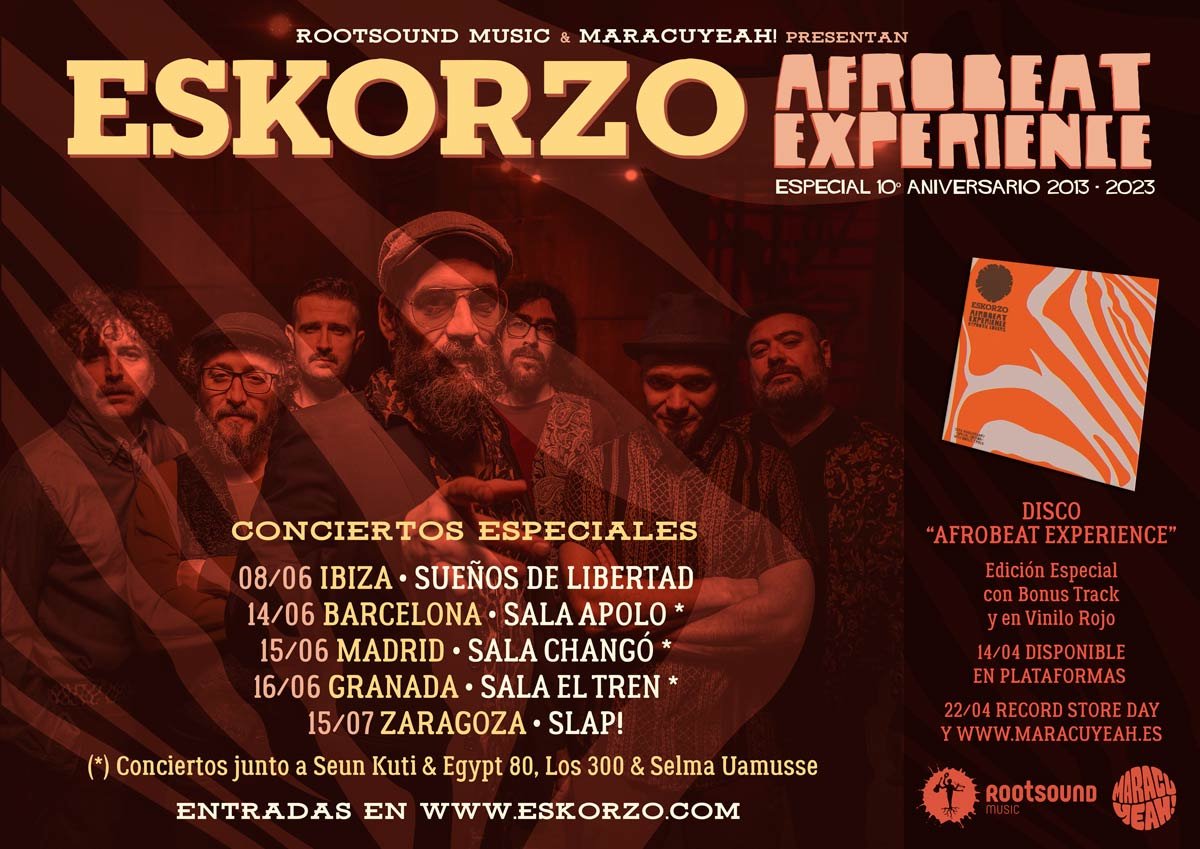 Afrobeat Experience es una edición especial de Eskorzo por el Record Store Day 2023